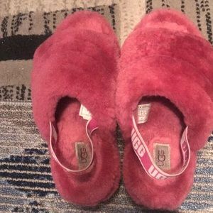 Pink Ugg Slides